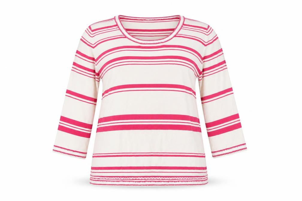 Roman Originals Women's Multicoloured Striped Knit Pullover Jumper L