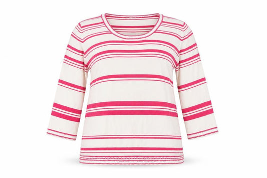 Roman Originals Women's Multicoloured Striped Knit Pullover Jumper L