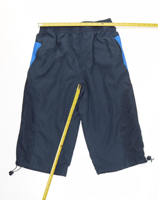 Dunnes Men’s Navy Blue Bermuda Sports Shorts Size L 36in Waist