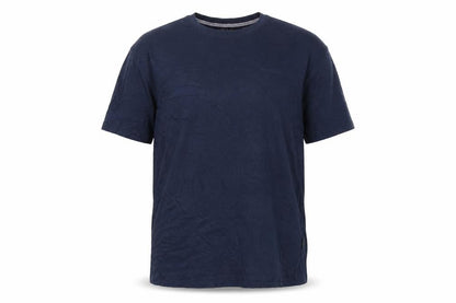 Pierre Cardin Men's Blue 2XL Cotton Crew Neck T-Shirt