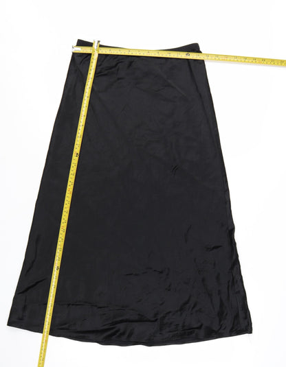 Marks and Spencer Women’s Black A-Line Long Skirt Size 8