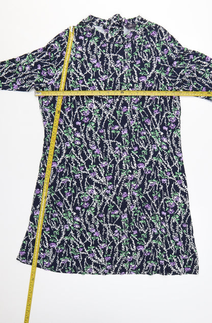 Marks and Spencer Women’s Multicoloured Floral Shift Dress Size 16