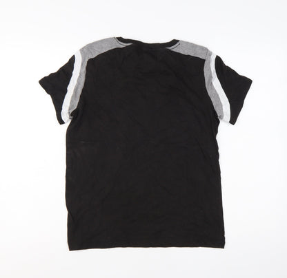 Victoria's Secret PINK Womens Black M Raglan T-Shirt
