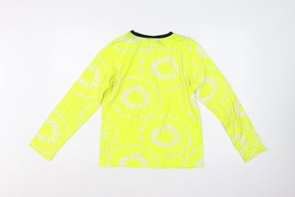 Next Minions Boys Yellow Long Sleeve T-Shirt 12 Years Tie Dye Cotton