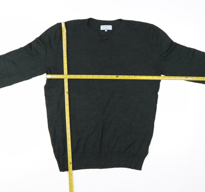 Debenhams Men's Black Medium Crew Neck Pullover Jumper