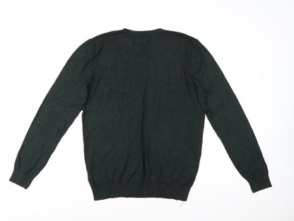 Debenhams Men's Black Medium Crew Neck Pullover Jumper