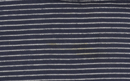 Mantaray Women Blue Striped 3/4 Sleeve Cotton Jersey Top Size 16