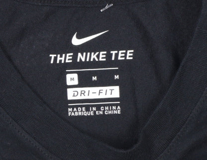 Nike Men's Black Long Sleeve Dri-Fit Graphic Casual Shirt Size M