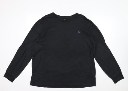 Ralph Lauren Men’s Black Long Sleeve Cotton Shirt XL