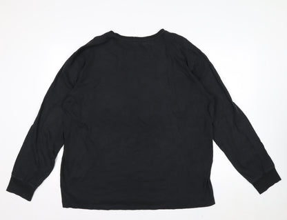 Ralph Lauren Men’s Black Long Sleeve Cotton Shirt XL