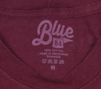 Blue 84 Men’s Red Long Sleeve Virginia Tech Cotton Graphic Top Size M