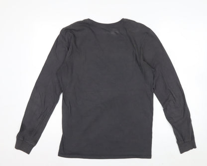 Nike Men's Black Ohio State Long Sleeve Athletic Cut T-Shirt Size S