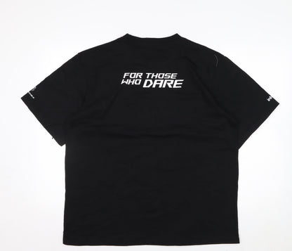 Republic of Gamers Men's Black XL Graphic Cotton T-Shirt