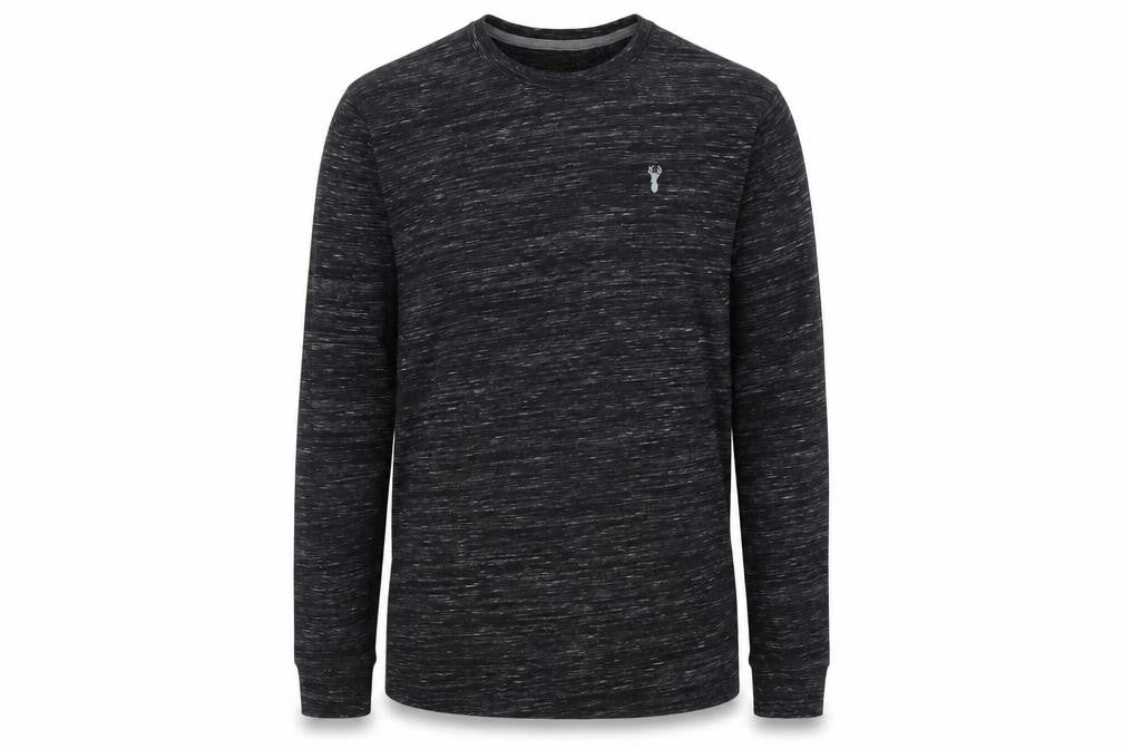 Next Men’s Grey Long Sleeve Crew Neck Cotton Blend Top Size S