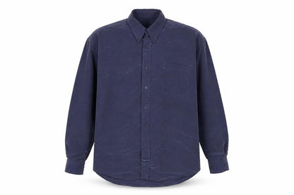 Thomas Browne Men's Blue Long Sleeve Button-Up Shirt Size L