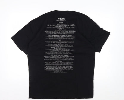 Primavera Sound Barcelona Men's Black Graphic Music T-Shirt Size S