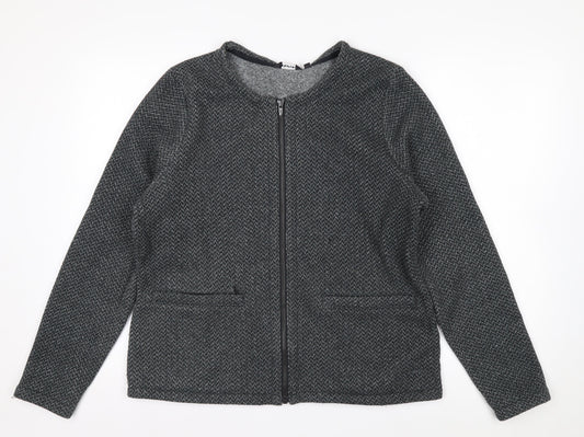 Rohan Womens Grey Finnic Full Zip Fleece Jacket Size L