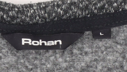Rohan Womens Grey Finnic Full Zip Fleece Jacket Size L