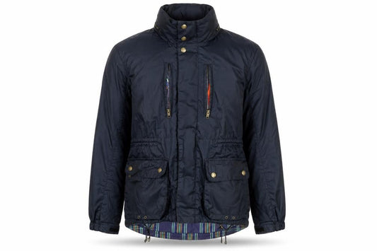 Boden Men's Black Parka Jacket L Water Resistant Cotton Outdoor