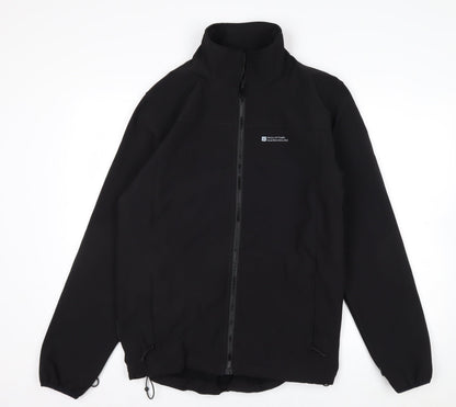 Mountain Warehouse Men's Black Softshell Jacket M Windproof Waterproof