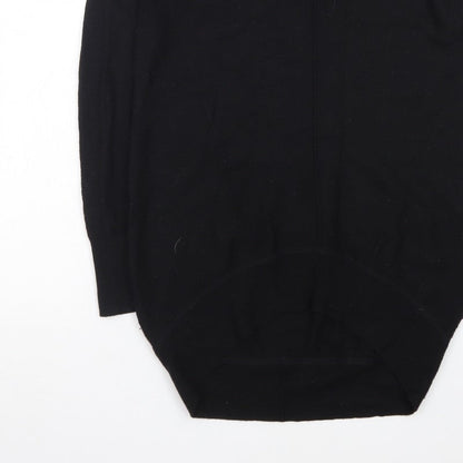 Karen Millen Women's Black XS V-Neck Knit Pullover Jumper