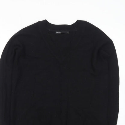Karen Millen Women's Black XS V-Neck Knit Pullover Jumper