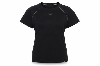 L.F.C. Women's Black Size 6 Short Sleeve Crew Neck T-Shirt