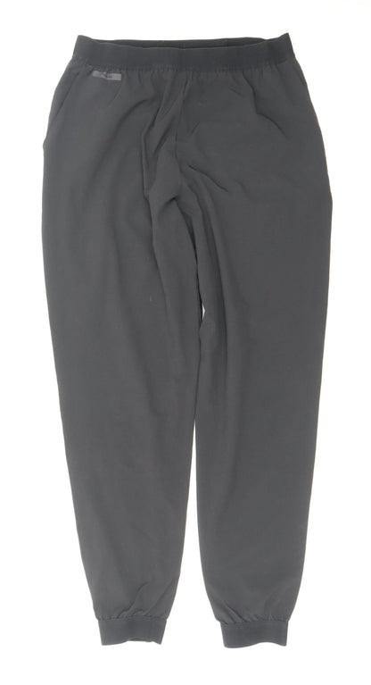 Decathlon Men's Black M Jogger Trousers with Pockets Stretch