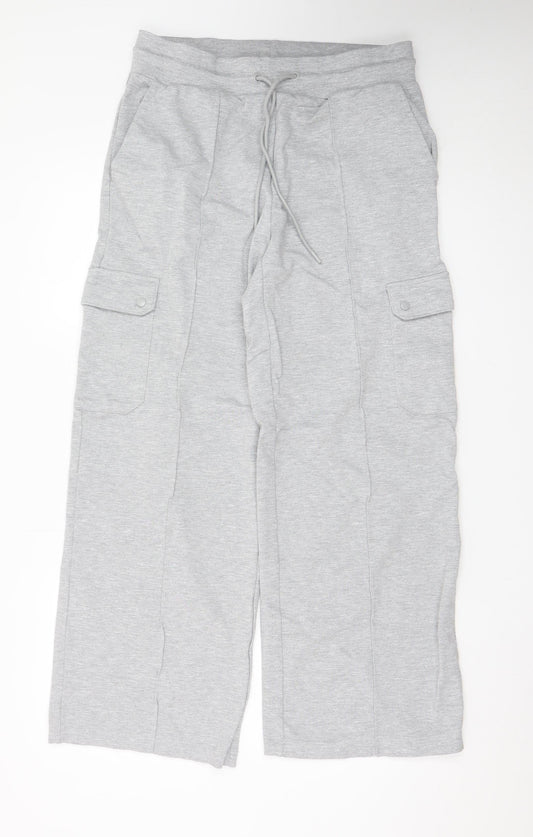Marks and Spencer Women’s Grey Cargo Trousers Size 14 Regular