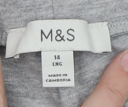 Marks and Spencer Women’s Grey Cargo Trousers Size 14 Regular