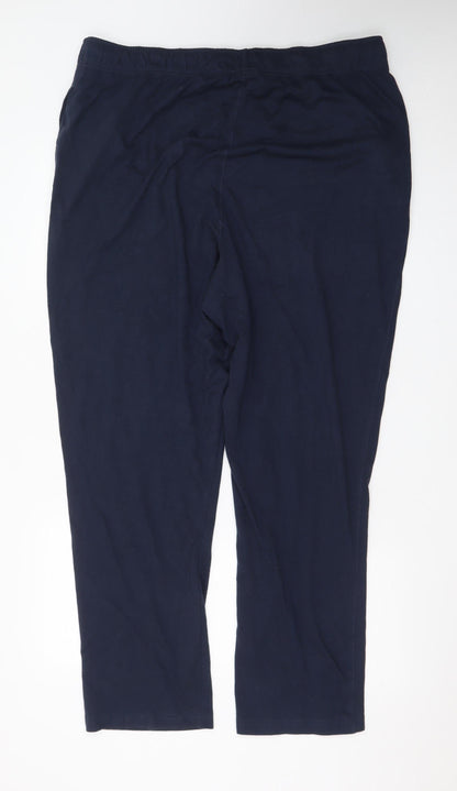 Slazenger Men's Navy Blue 3XL Jogger Sweatpants with Elastic Waist