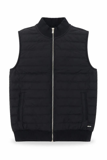 Marks and Spencer Men’s Black Puffer Waistcoat M Full Zip