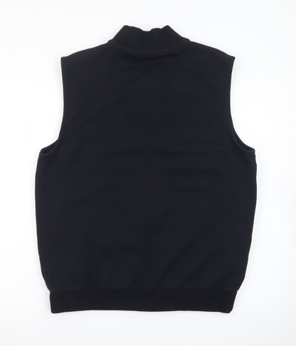 Marks and Spencer Men’s Black Puffer Waistcoat M Full Zip