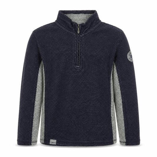 Weird Fish Boys Navy 1/2 Zip Pullover Jumper Size 11-12 Years