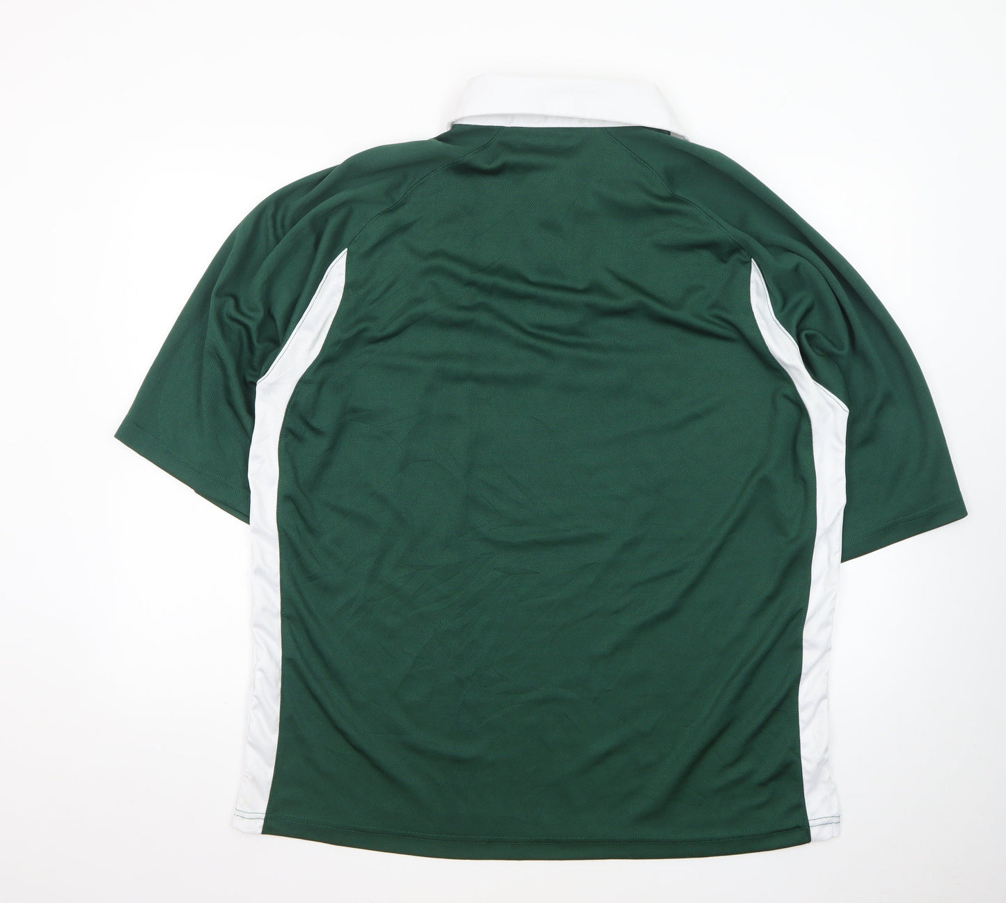 Full Time Rugby Ireland Green Short Sleeve Polo Shirt Men’s XL