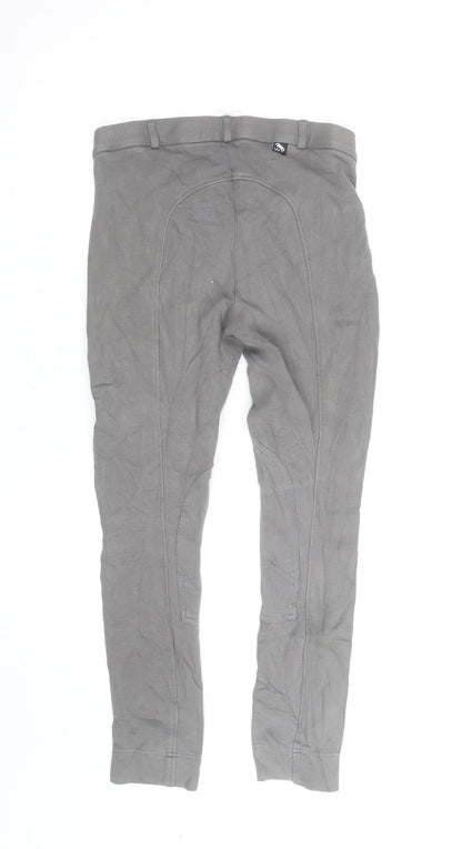 Whitaker Womens Grey Breeches UK 28 Riding Trousers Cotton Blend