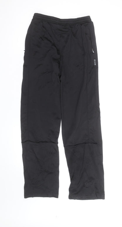 Slazenger Men's Black XS Track Pants Quick Dry Activewear Trousers
