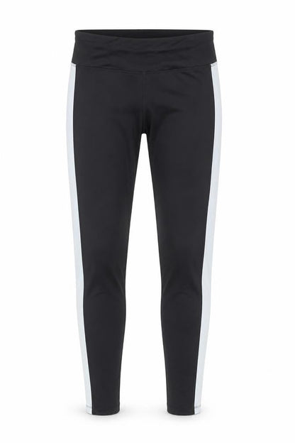 Forever 21 Women's Black Colourblock Leggings Size S Activewear