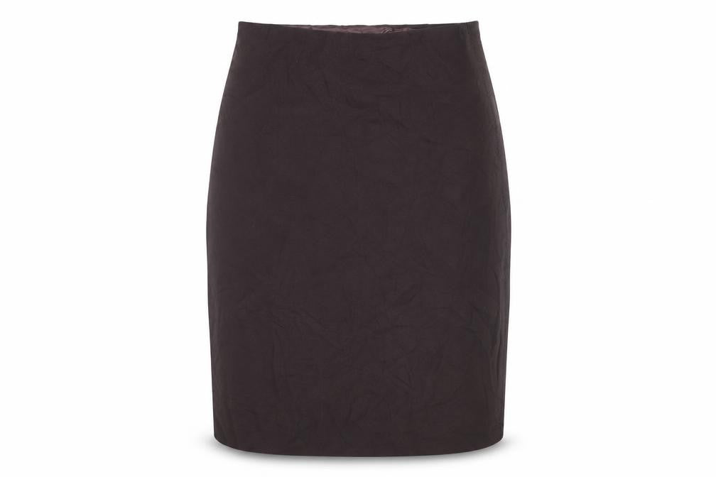 Marks and Spencer Women’s Brown Midi Pencil Skirt Size 16 Lined Workwear