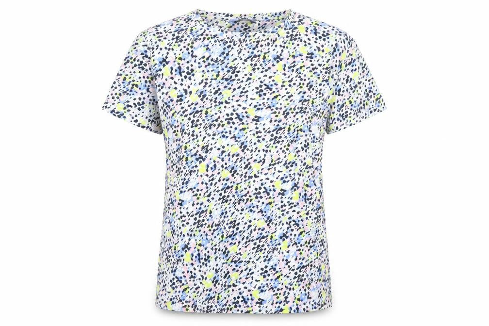 Marks & Spencer Women's Multicoloured Animal Print T-Shirt Size 12