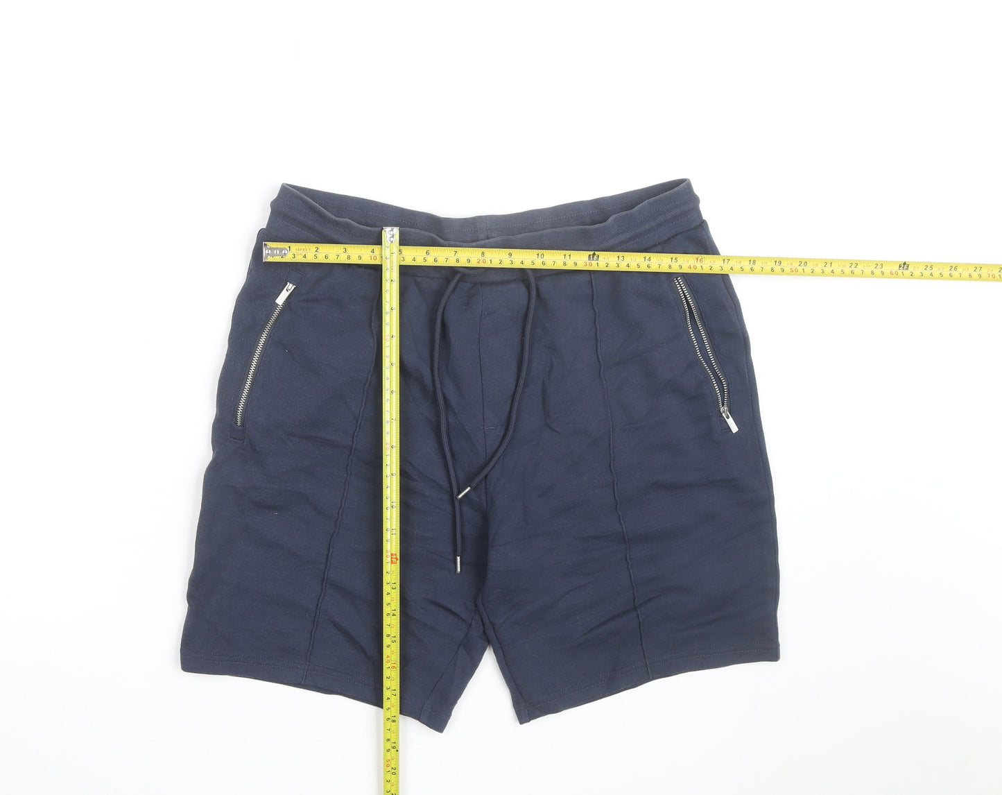 Marks and Spencer Autograph Men’s Blue Sweat Shorts Medium