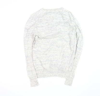 Superdry Men's Grey Small Crew Neck Pullover Jumper