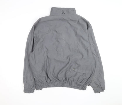 PING Men's Grey Small Windbreaker Golf Jacket Lightweight