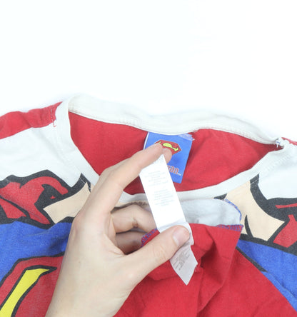 Cedarwood State Men's Multicoloured Superman Graphic T-Shirt M