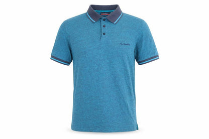 Pierre Cardin Mens Blue Regular Fit Polo Shirt Size M