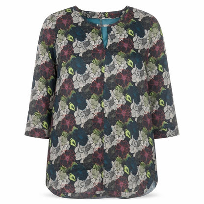 Ness Women’s Multicoloured Floral Tunic Blouse UK 12