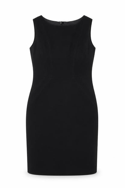 Marks and Spencer Women’s Black Sheath Dress Size 14 Sleeveless Workwear