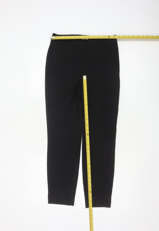 H&M Women’s Black Slim Fit Ponte Trousers Size 8