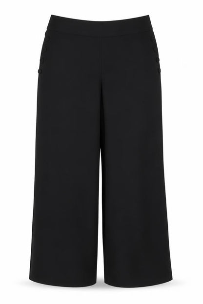 Marks and Spencer Women's Black Size 8 Stretch Work Trousers