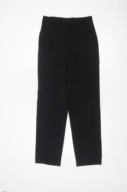 Marks and Spencer Women's Black Regular Slim Trousers Size 6